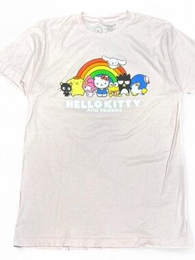 Y2K Hello Kitty and Friends Graphic Slim Fit Tee